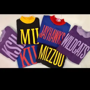 Reversible Sweatshirts MU KU KSU KC