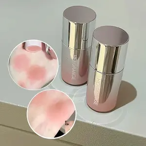 Korean Liquid Powder Blusher Natural Enhancement Color Low Saturation Matte Multi-purpose Powder Blusher Liquid Water Gloss