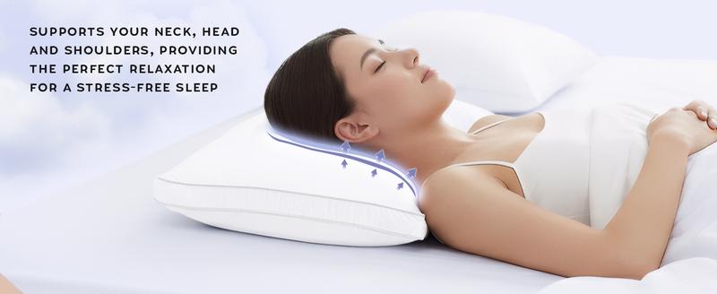 【New Year Deal】Utopia Bedding Gusseted Pillows Set King Queen & Standard Size White Pack of 2 Durable Breathable Soft Memory Foam for Cozy Sleep Hotel Quality 【New Year Deal】Utopia Bedding Gusseted Pillows Set King Queen & Standard Size White Pack of 2 Durable Breathable Soft Memory Foam for Cozy Sleep Hotel Quality