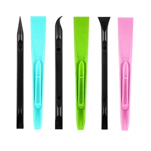 6-Piece Cleaning Tool Set, Scrubber Cleaning, Kitchen Stove Gas Edge Cleaner, Dual-Head Scraper, Small Scratch Remover, Durable Household Essentials, Home Cleaning Tool