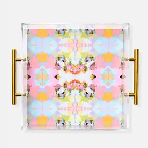 Tart By Taylor: Brooks Avenue Pink Acrylic Large Tray