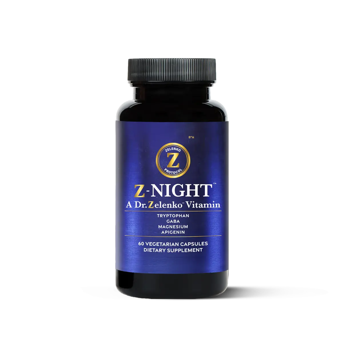 Z-Night™ - All-Natural Supplement for Restful Sleep & Relaxation by Dr. Zelenko - 60 Capsules