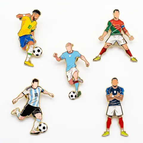 2026 North America Soccer Collectible Lapel Pin - Unisex Premium Weighted Zinc Alloy Durable Metal Pins, Fan Shop Souvenir Gift for Soccer Fans, Lapel Pins