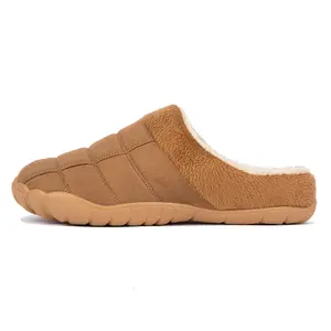 Bedroom Slippers Men Men's Slippers Mens House Slippers Unisex casual cotton shoes daily brown