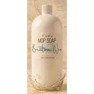 Scented Mop Soap - 32 oz Brazilian Waves Floor Cleaner for Streak-Free Shine