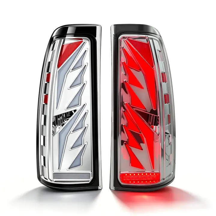 1999-2006 GMC Sierra & 1999-2002 Chevy Silverado Sequential LED Tail Lights
