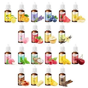 Candy Flavoring Oil Set 20 x 0.35 fl oz – Concentrated Flavors for Baking, Desserts, Cakes, Lip Gloss & DIY Candy Making