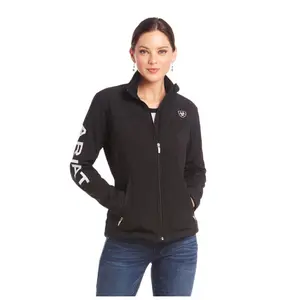 10019206 Ariat Women's Softshell Team Jacket - Black