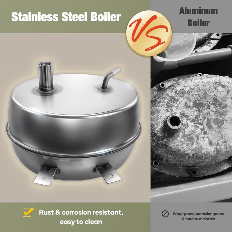 Newbealer Heavy-Duty Steam Cleaner for Home, Stainless Steel Boiler, Steam Mop with 20-Piece Accessories, Multi-Purpose Steamer for Floors, Cars, Furniture, Tiles, and More