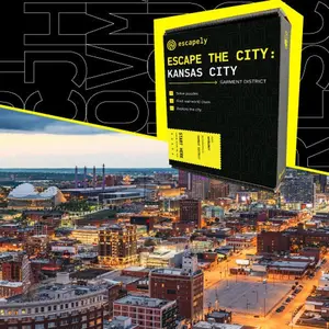 Outdoor Escape Room - Kansas City - Garment District - Find Clues & Solve Puzzles - Escapely