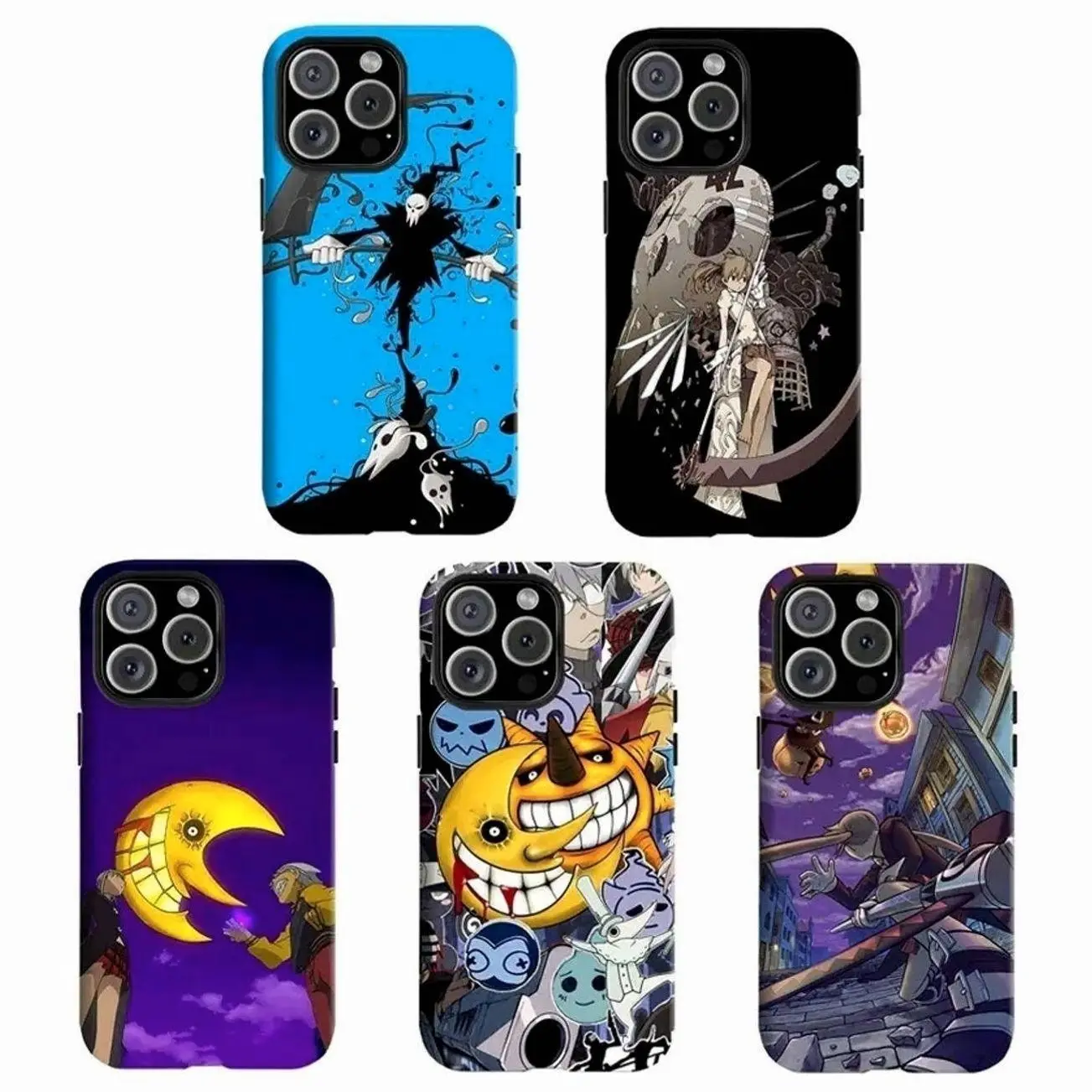 Y-S0ulll Eaterrr Lorrd Deathh Phone Case: The Ultimate Anime Accessory,Having good protective properties,for iPhone 16 15 14 13 12 11 17Pro Max,for Samsung S25 S24 S23 S22 Ultra,Protective Cover,give her/him a gift for Christmas and Th