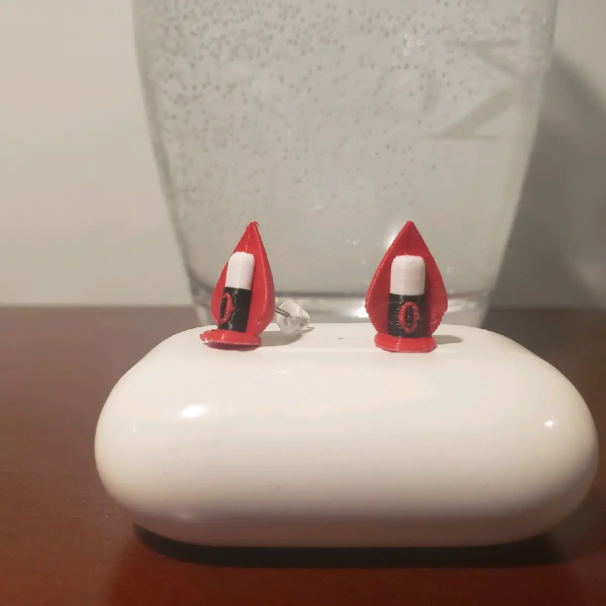 Alastor earrings Hazbin Hotel