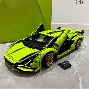 Lamborghini Sian 42115 Building Blocks | Technical 3696 Pcs MOC Compatible