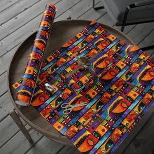 Artistic Abstract Eye Wrapping Paper for All Occasions