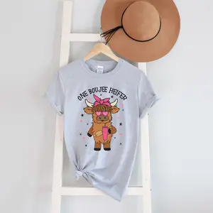 One Boujee Heifer Valentine Tshirt, Cow Valentines Tshirt, Sarcastic Valentines Gifts, Lovely Cow Valentines Tee, Valentines T-Shirt, Gifts For Her, Short Sleeve Tee Shirt, Valentine's Day Gifts For Her, Gifts For Valentines Day