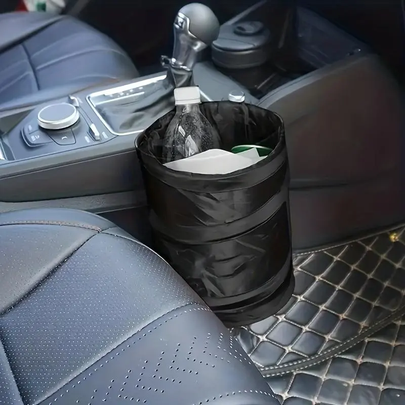 Portable Foldable Car Trash Can, Garbage Can For Car, Multifunctional Large Capacity Car Storage Bag, Car Interior Accessories for Car Stowing & Tidying, Car Organizer, Automotive, Holder, Car Organization Supplies, Car Trashcan, Car Trash Bags