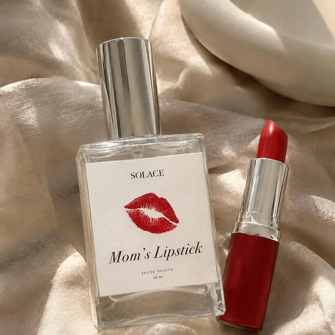 Mom's Lipstick Perfume | Creamy Lipstick Fragrance | Raspberry & Violet Perfume | Nostalgic Scent