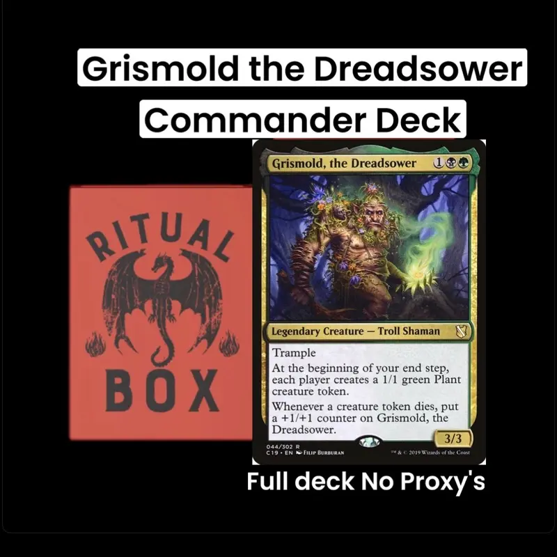 Grismold the Dreadsower Commander Deck Grismold the Dreadsower Commander Deck