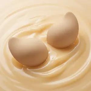 【EGG Curve】Mango Cup Sticky Bra, Invisible Strapless Push Up Adhesive Bra for Small Breasts, Reusable Lift Nipple Covers