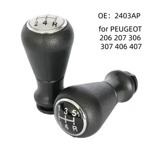 Suitable for Peugeot 206 307 406 gear shift handball, gear shift lever head, car handle, gear shift head, gear shift handball
