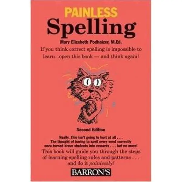 USED Book - Painless Spelling (Barron's Painless) by Mary Elizabeth M.Ed. (Paperback) - english