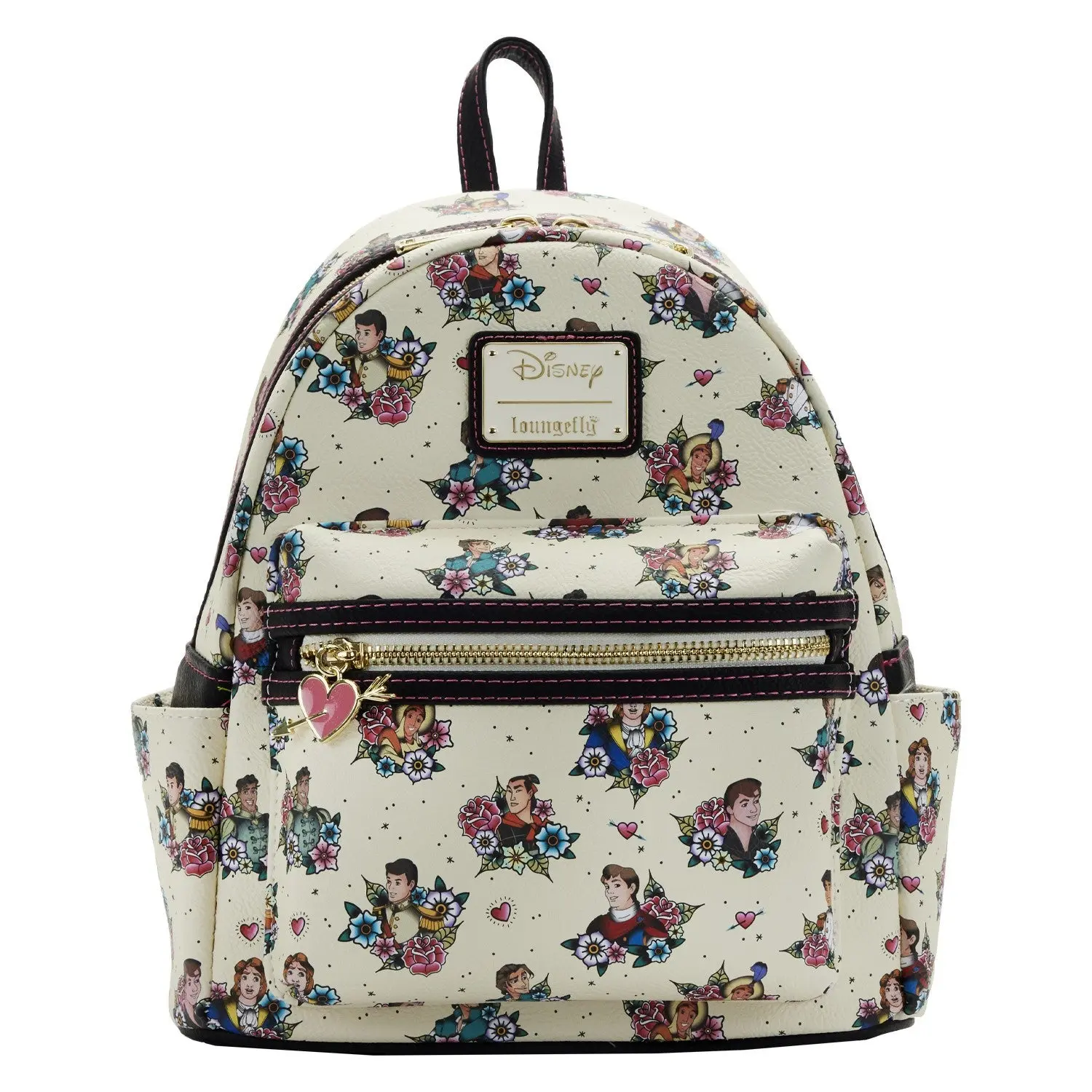 Loungefly Prince Tattoo Floral Mini Backpack Loungefly Prince Tattoo Floral Mini Backpack
