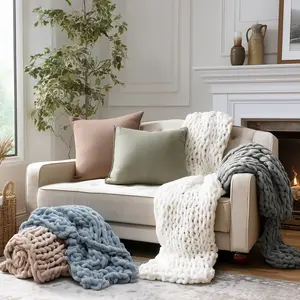 Donna Sharp Chenille Knit Throws