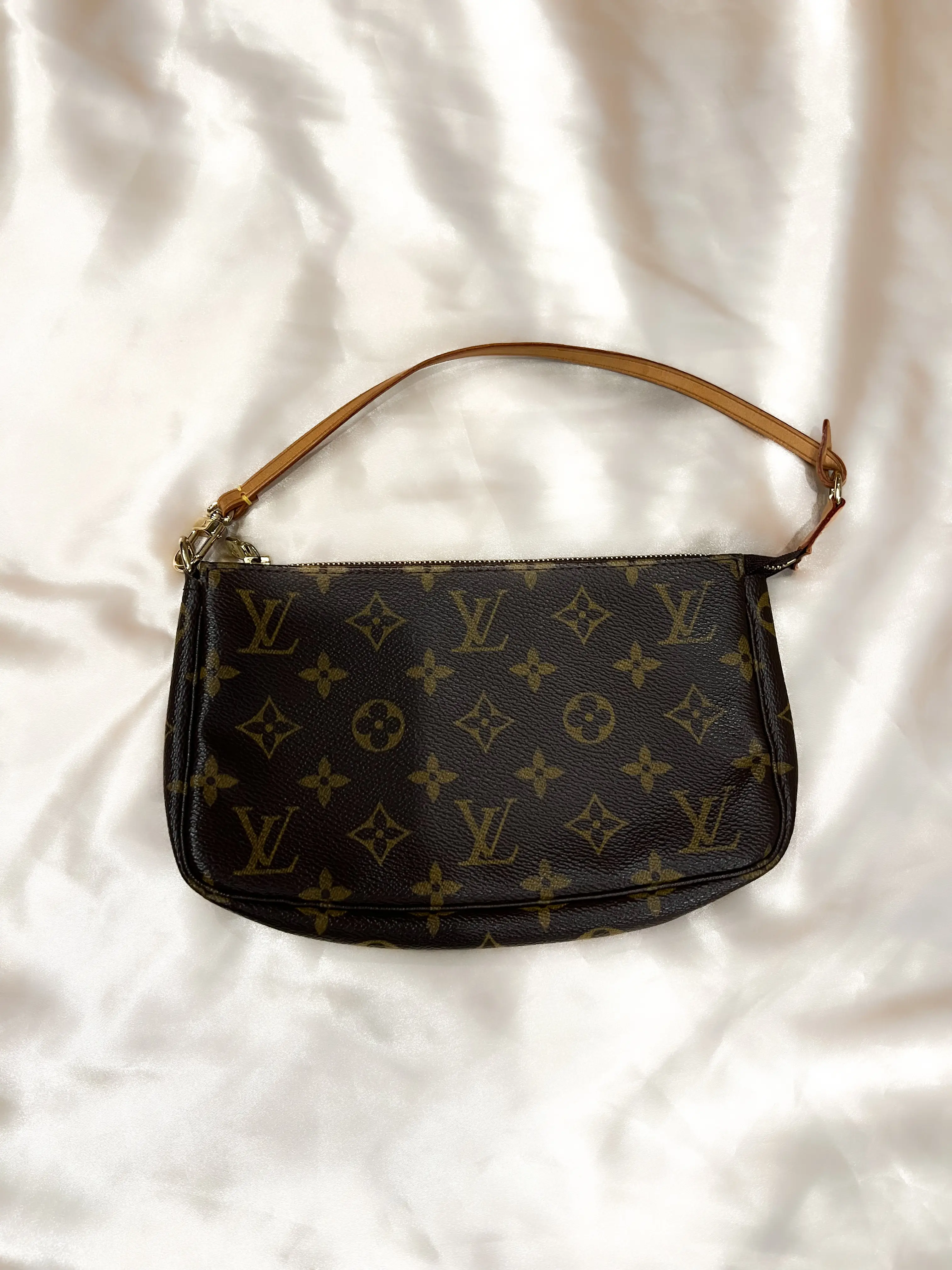 Pre-owned Louis Vuitton Canvas mini bags Monogram Pochette Accessoires