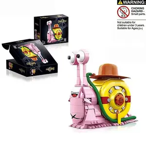 573pcs Integrated Phone Charger Building Blocks, 3D Puzzle Toy, Desktop Collectible, Boy's Engineering Model, Anime Fan Gift, Birthday Gift