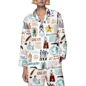 Hamilton Musical Pajama Set | Broadway Inspired Sleepwear