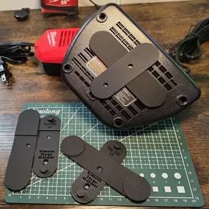 Milwaukee Charger Wall Mount Brackets 3 pack for 48-59-2401