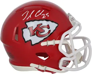 Jamaal Charles Kansas City Chiefs Autographed Riddell Speed Mini Helmet - Fanatics Authentic Certified