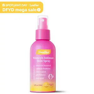 LeeFar Her Fresh Intimate Skin Spray – Odor Control, pH-Balanced & Itch Relief | Cleansing & Refreshing Feminine Spray for Intimate Comfort & Daily Hygiene | 4 fl oz (120 mL)