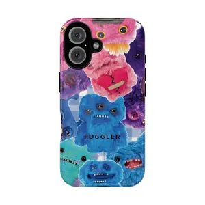 Fuggler Monster Squad Phone Case – Weird Funny Plush Toy Aesthetic Cover for iPhone 17 16 15 14 13 12 11 Pro Max & Samsung Galaxy S25 S24 S23 S22 S21 Protection