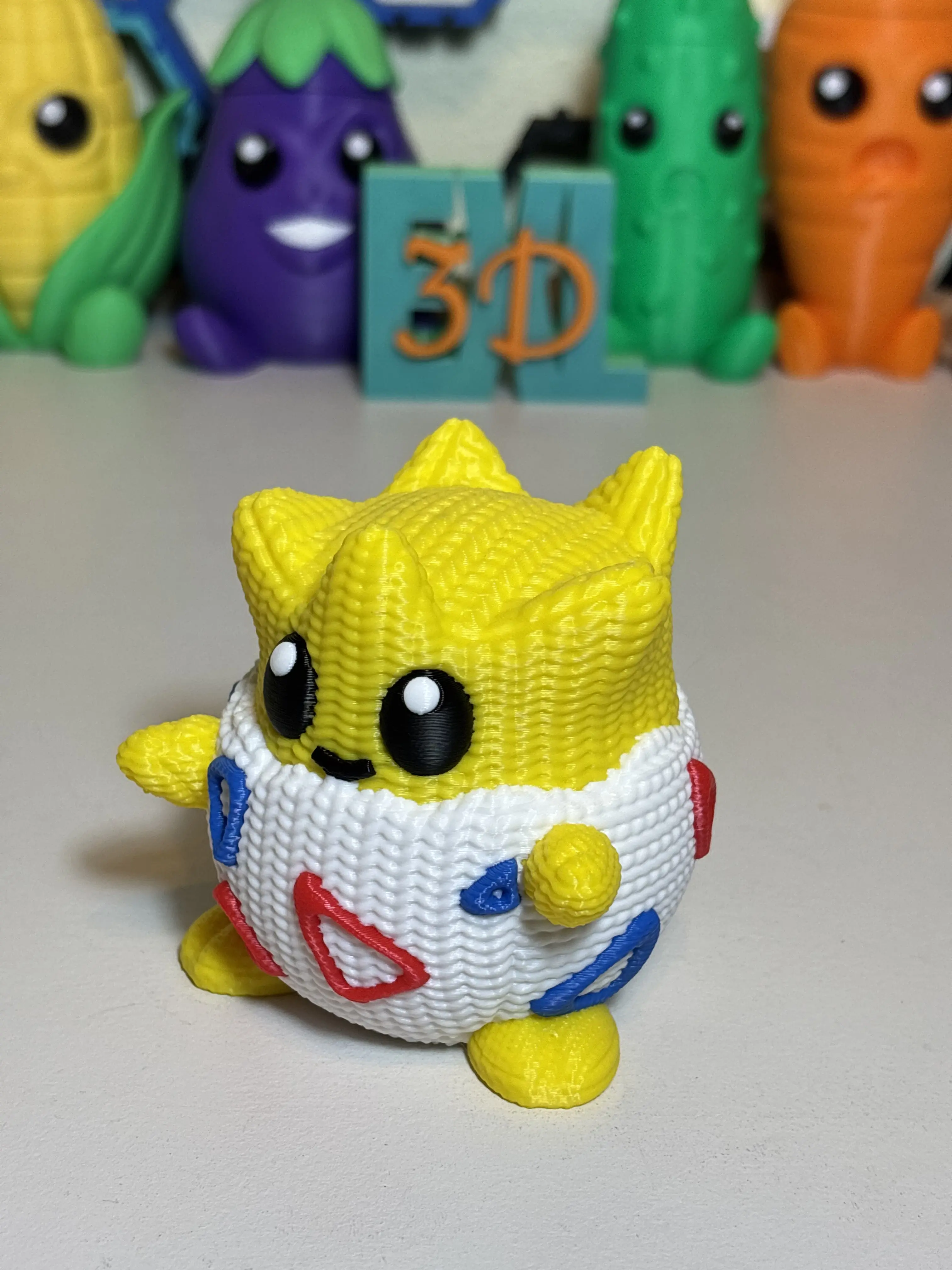 Faux Knit Togepi Figure