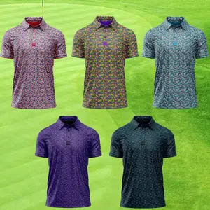 Eyes Up Here Polo Shirt, Funny Optical Illusion Golf Polo, Conversation Starter Polo, Unique Pattern Golf Shirt, Gift for Golf Lovers