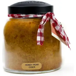 -- Honey Per Cider - 34oz Pp Scented Cndle Jr with Lid - Keepers of the Light - 155 Hours of  Time,  for Women, Ornge
