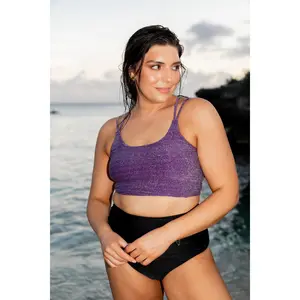 Destination Top | Purple Shimmer