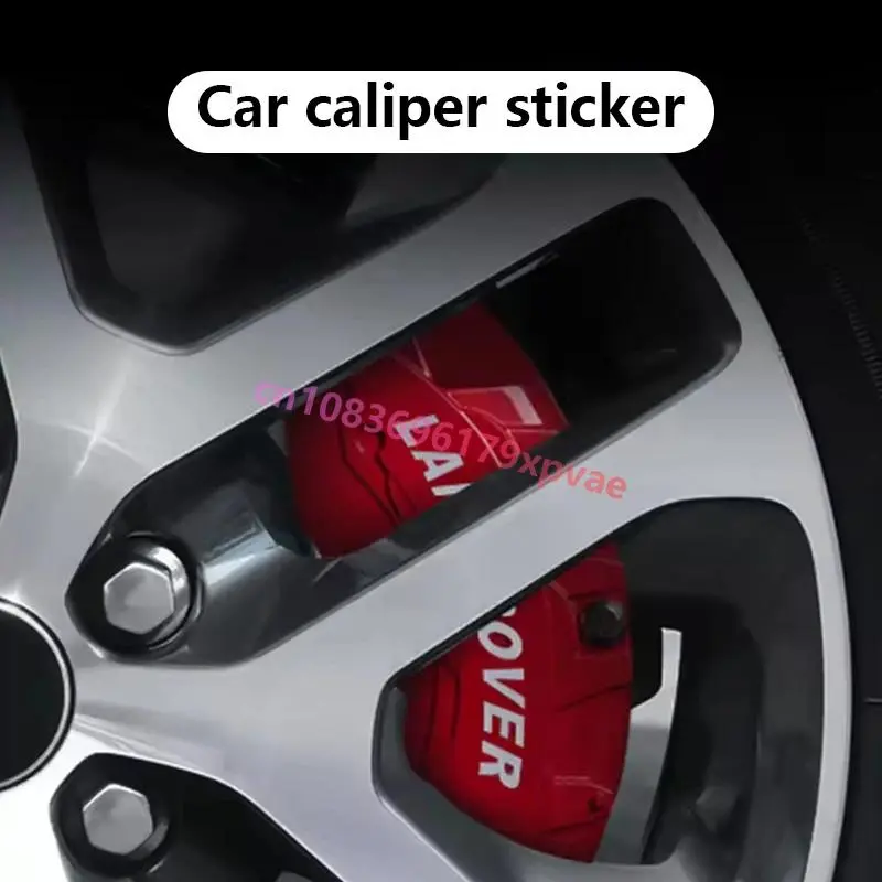 PVC Reflective Waterproof Car Brake Caliper Stickers, Fits Land Rover Defender L663 90 110 130 2021-2022 Models, Automotive Accessories