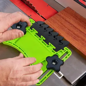 Featherboard for Table Saws, Router-Tables, Power Tools, Featherboard That Reduce Kickback, Woodworking Tool and Safety Accessories