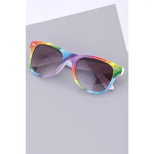 Rainbow Color Pride Wayfarer Sunglasses Set