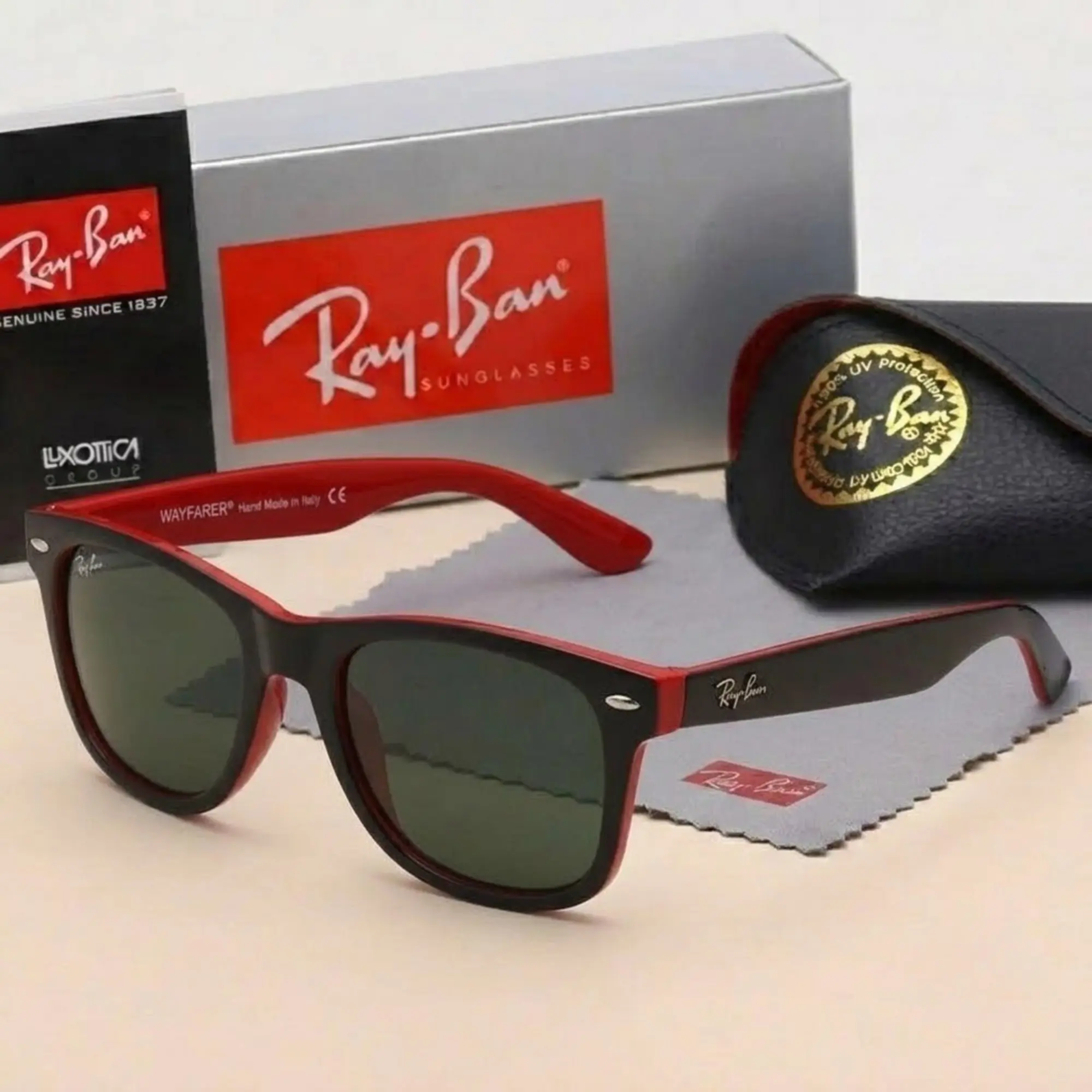 Retro Square Sunglasses for Men/Women, UV400 Protection Outdoor Beach Driving Eyewear