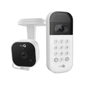 myQ Smart Garage VIdeo Keypad and Garage Camera Bundle
