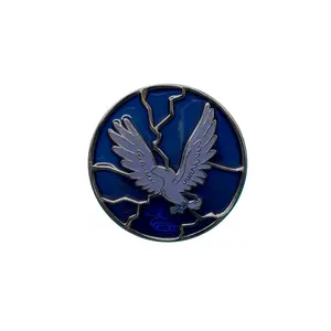 Thunderbird — The Ancient Great Raven. A Hilda Series Enamel Pin.