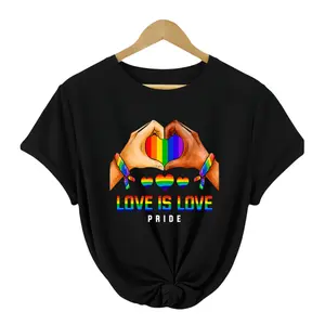 Unisex Love is Love Tee – Vibrant LGBTQ Pride Shirt with Rainbow Design