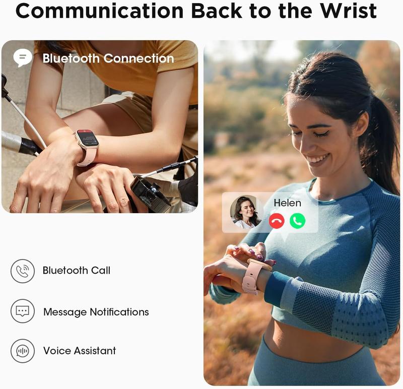 Smart Watch Pro for Women & Men with 30 Days+ Battery Life Heart Rate SpO2 Sleep Monitor 120 Sports Modes IP68 Waterproof Fitness Tracker Call & Message Notifications 1.85" Touchscreen Customizable Watch Faces Wristwatch Digital