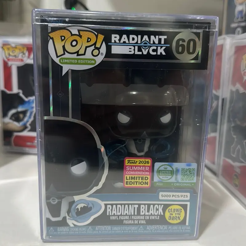 Funko Pop Radient Black 5k piece Shared sticker Funko Pop Radient Black 5k piece Shared sticker