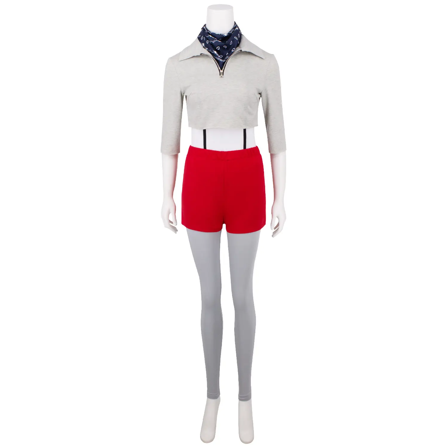 Eleven Costume Women's Cosplay Season 5 Eleven Uniform Set Jacket Top and Shorts Scarf for Carnival Halloween Party Birthday Masquerade Fancy Costume