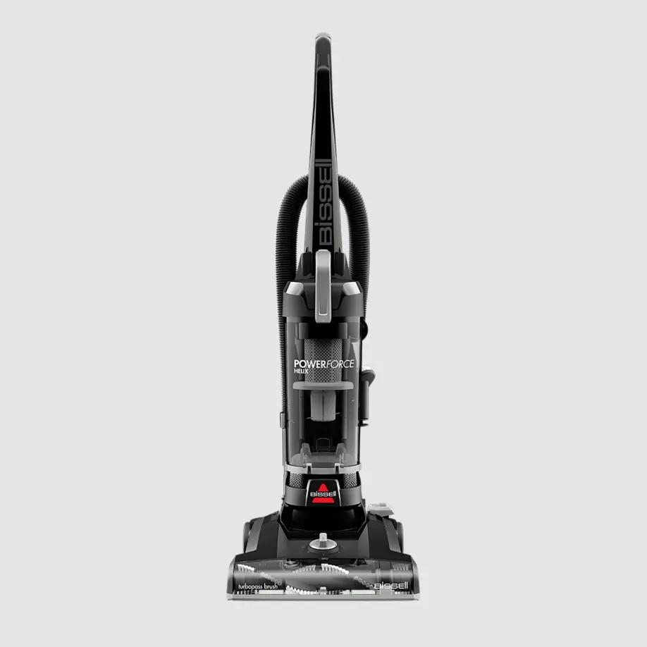 BISSELL PowerForce Helix, Bagless, Upright Vacuum, Pet Friendly, Helix Dirt Separation System, Lightweight, 4364, Gray & Black