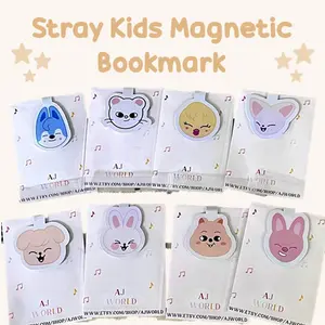 K-Pop Inspired Magnetic Bookmarks | Handmade Bookmark